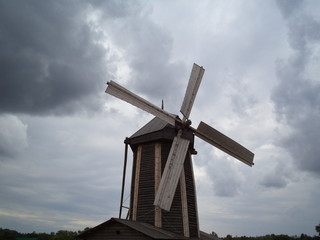 old dutch windmill