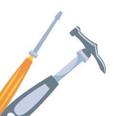 Isolated under construction tools design