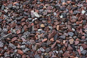 wet crushed stone background  texture pattern structure rock