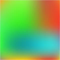 Bright blurred graphics from various combinations.