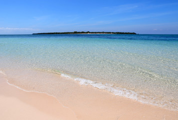 beach on ocean island in Africa