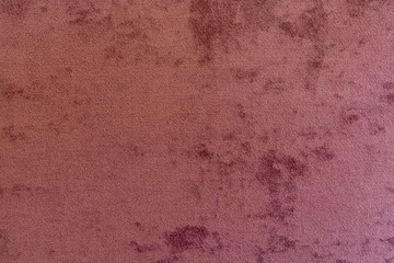 The structure of purple velor fabric. Modern upholstered velvet furniture. Creative vintage...