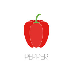 Pepper logo for design