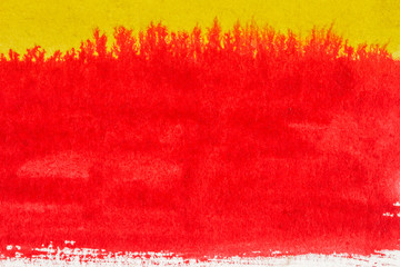 Abstract yellow and red arts background