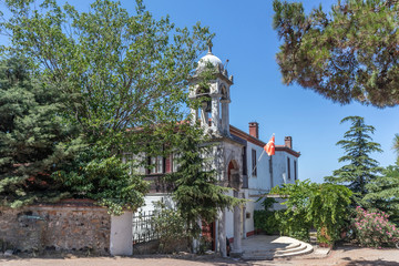 Büyükada is the largest of the nine Princes' Islands in the Sea of Marmara, near Istanbul