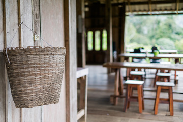 Tea picker bag or basket