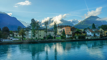 Fototapeta premium Interlaken Switzerland