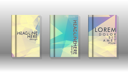 Abstract colorful and triangular background ready in eps 10