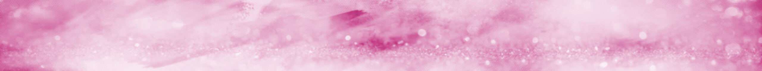 Abstract Panoramic Pink Glitter Background