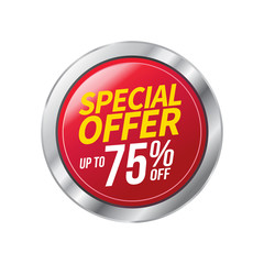 Sale and special offer tag, price tags, Sales Label, Vector illustration.