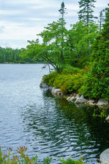 Awalt Lake, in Nova Scotia