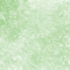 Light green abstract background with bokeh effect. Air bubbles, summer atmosphere. Light pattern with white splashes for fabric, fashion, decor, design, print, textile, silk. Summertime meadow color