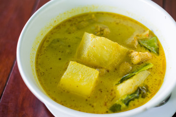 Thai Green Curry with Chicken or Kaeng Kiew Wan Gai