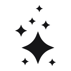 Shine icon, Clean star icon, sparkle icon