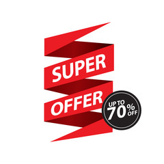 Sale and special offer tag, price tags, Sales Label, Vector illustration.