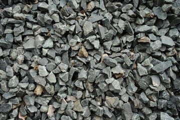 Stone is used as a concrete work ingredient.