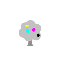 Druck - Druckerei - Icon - Symbolgrafik