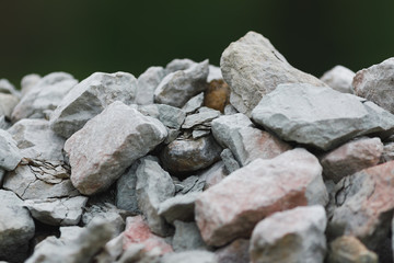 shale slate stones, close-up view