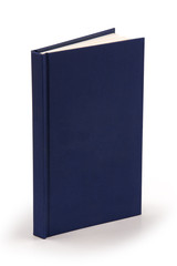 navy blue book - clipping path