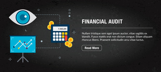 Web banner,  business digitaal marketing with icons in vector.