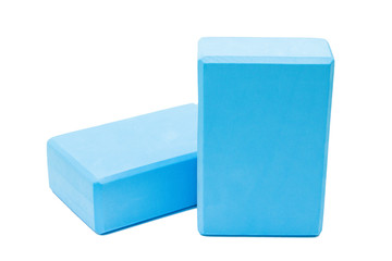 Block for stretching isolated on white