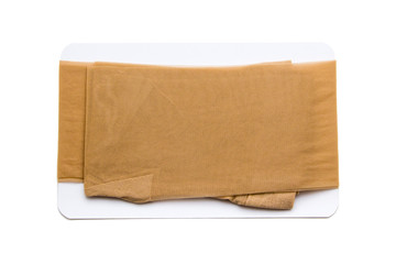 Pantyhose isolated on white