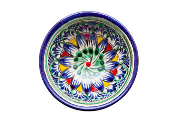 Beautiful bowl isolated on white