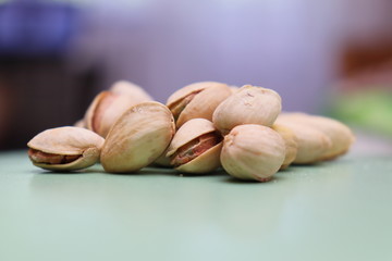 Pistachio nuts - a symbol of wealth in ancient Persia.