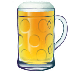 A krug. A glass for german beers. 