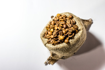 Fragrant Arabica coffee straight from the bag.