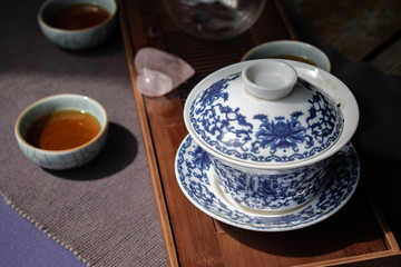 The sacrament of the tea ceremony. Meditative state.