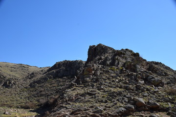 Near the Uybat river.Khakassia.
