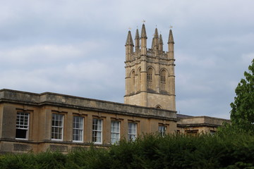 Fototapeta na wymiar Oxford college. England
