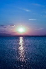 Obraz premium Sunset on the sea