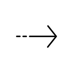 arrow icon template vector illustration logo - vector