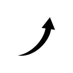 Arrow Pointer Mark Icon Vector Illustration - Vector