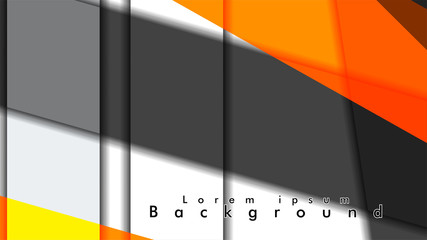 Rectangle tube elements vector 3d background