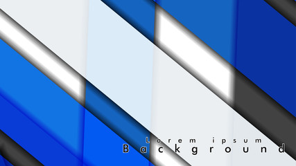 Abstract vector background design Rectangular tube element vector background 3d.