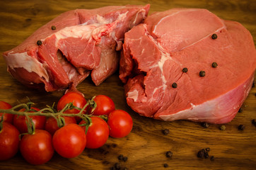  raw meat steak beef pork
