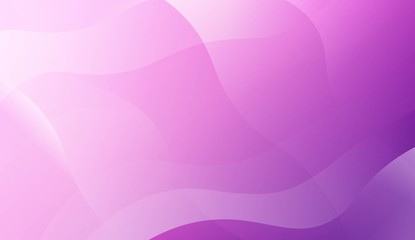 Abstract Wavy Background. For Futuristic Ad, Booklets. Vector Illustration with Color Gradient.