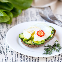 fitness sandwich