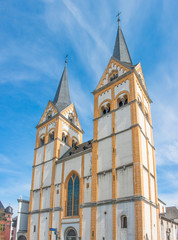 Fototapeta na wymiar Florins Church (Florinskirche) Koblenz Rheinland-Pfalz