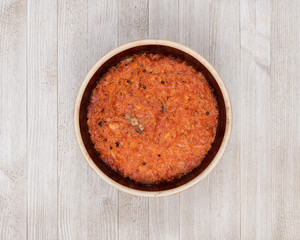 Stewed Cabbage in a Pot