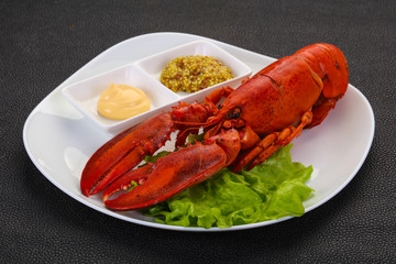 Luxury Lobster with sauce