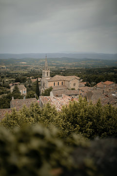 Panoramic view of Bonnieux