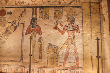 Tomb in Valley of the Kings, Luxor, Egypt