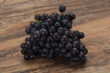 Fresh ripe sweet red grape