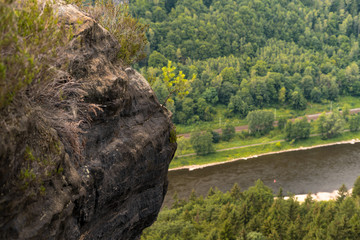  The oldest viewing point in Bohemian Switzerland is Belvedere in the Czech Republic. Incredible...