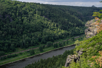  The oldest viewing point in Bohemian Switzerland is Belvedere in the Czech Republic. It is located...