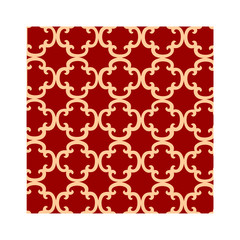 Traditional vintage batik pattern is printed by hand-made giving a very classy feel ethnic, retro, grunge, rustic and classic.